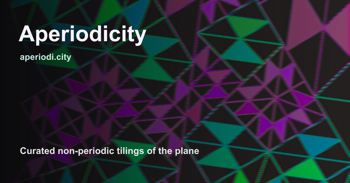 Aperiodicity